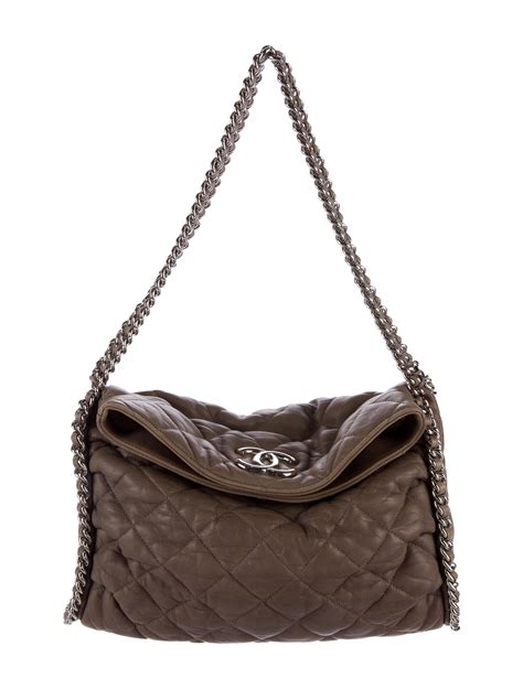 chanel chain hobo bag